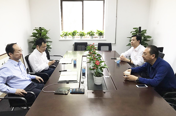 電促會會員單位中聯(lián)電科董事長一行來訪本部