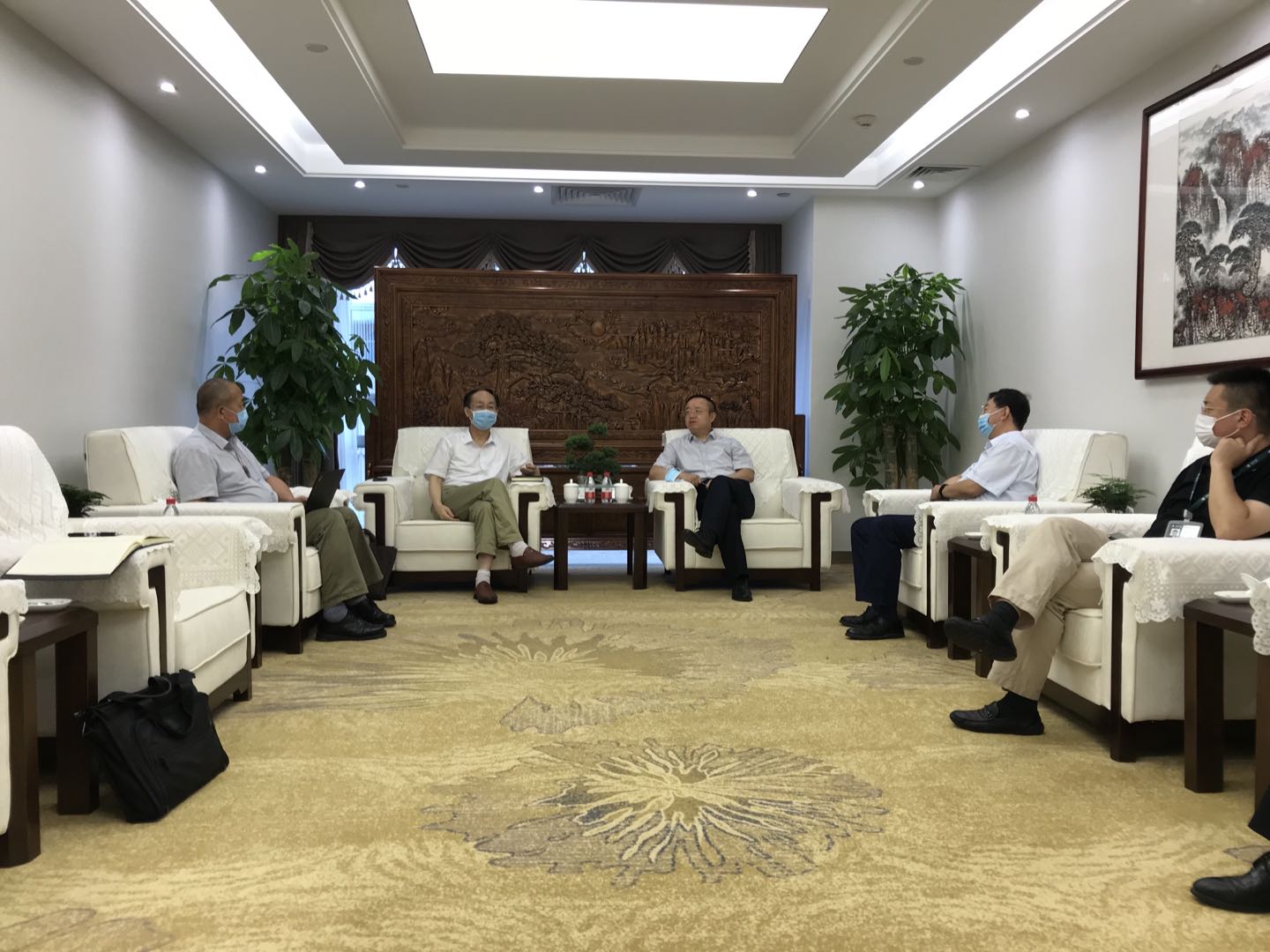 電促會(huì)一行拜訪并調(diào)研國(guó)網(wǎng)大數(shù)據(jù)中心