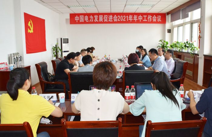 中國電力發(fā)展促進(jìn)會召開2021年年中工作會議