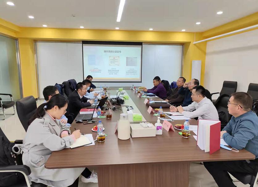 中國電力發(fā)展促進會一行赴北京物芯科技有限責任公司調(diào)研
